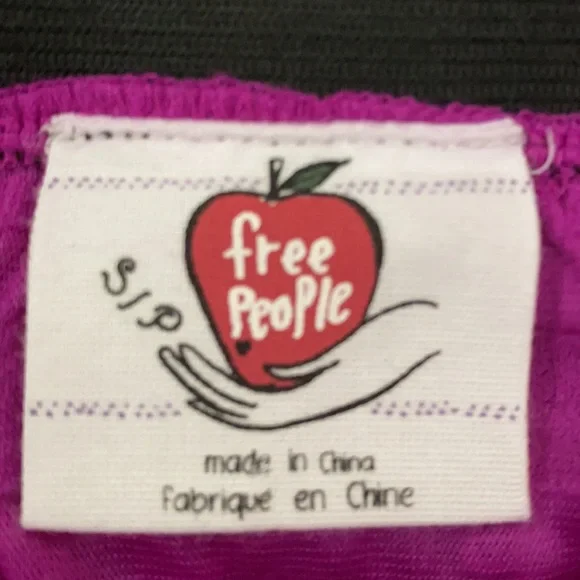 Free People Magenta Ruffle Mini - Picture 5 of 8